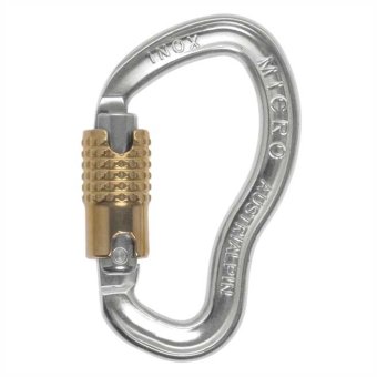 MICRO 3-Wege-Autolock - Edelstahlkarabiner 