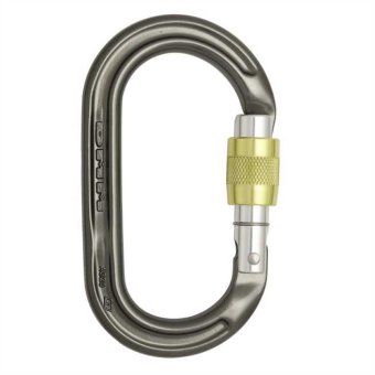 Ultra O - Alukarabiner Screw-Lock | silver