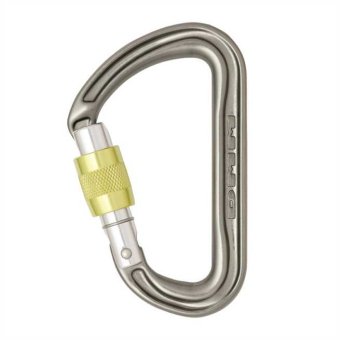 Shadow - Alukarabiner Screw-Lock | silver