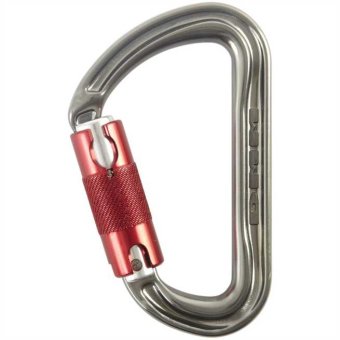 Shadow - Alukarabiner Twist-Lock | silver