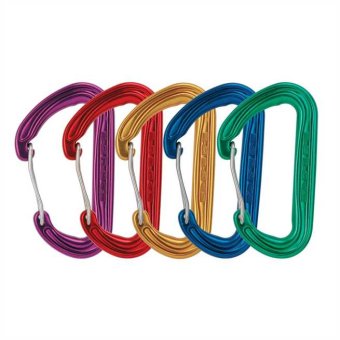 Phantom Colour (6er Pack, gemischte Farben) - Alukarabiner 