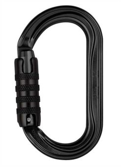 OK - Alukarabiner Tri-Lock | schwarz