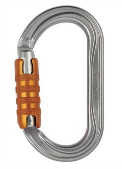 OK - Alukarabiner Tri-Lock | grau