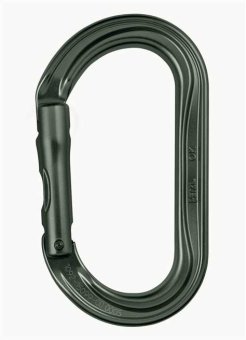 OK - Alukarabiner ohne Verriegelungssystem | grün