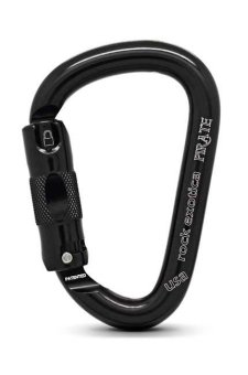 Pirate - Alukarabiner black | Automatik-Lock