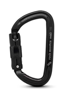 rockD - Karabiner black | Automatik-Lock