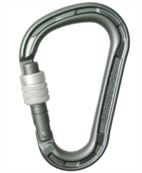 HMS Magnum - Karabiner Screw-Lock | slate