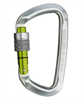 D-Classic 3000 - Alukarabiner Screw-Lock | silver