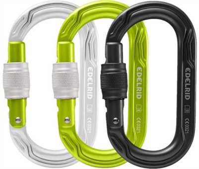 Oval Power 2500 Screw - Karabiner 