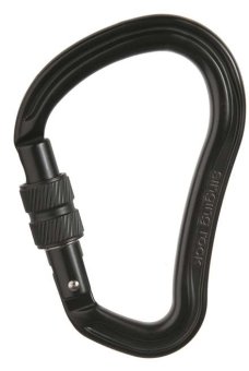 HMS Hector - Alukarabiner Screw-Lock | schwarz