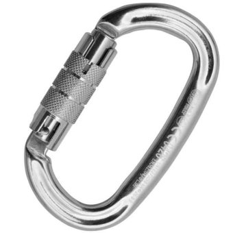 Ovalone - Alukarabiner blank | Twist-Lock