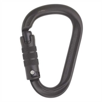 HMS RONDO 3-Wege-Autolock - Aluminiumkarabiner schwarz