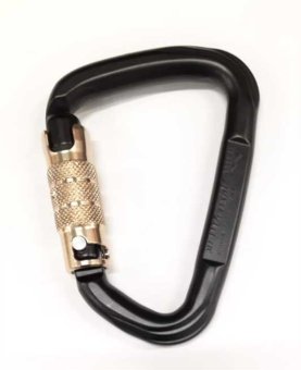 2800 EVO 3-Wege-Autolock - Aluminiumkarabiner schwarz