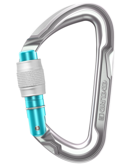 Pure Screw - Karabiner silver