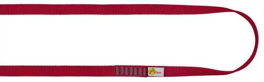 Polyamid Rundschlinge 16mm - Bandschlinge 120cm | rot