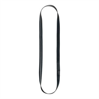 Open Sling 25 mm (33 kN) - Rundschlinge / Bandschlinge - QR-Code 120 cm | schwarz