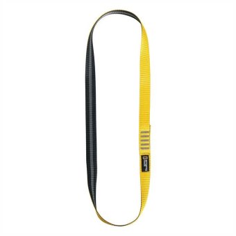 Open Sling 25 mm (33 kN) - Rundschlinge / Bandschlinge - QR-Code 60 cm | gelb