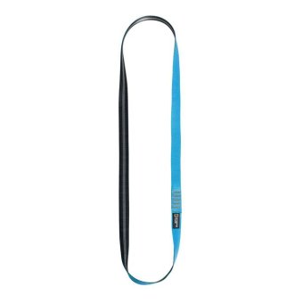 Open Sling 25 mm (33 kN) - Rundschlinge / Bandschlinge - QR-Code 80 cm | blau