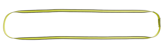 Ellipse Webbing Sling 19 mm  - Rundschlinge 120 cm | gelb