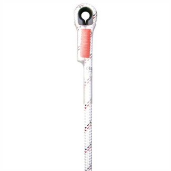 Industrie 11,0 mm - Statikseil 20 Meter | weiß | einseitige Endvernähung