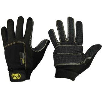 Full Gloves - Lederhandschuhe mit Kevlarverstärkung S | schwarz