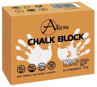 Magnesiawürfel (12x 10 Gramm) - Chalk / Magnesiumcarbonat 