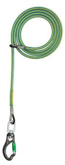 Super Flex Sidewinder 12,7 mm - Stahlhalteseil/Verbindungsmittel gelb/blau | 3 Meter