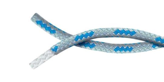 Segelleine HURRICANE 10mm blau/grau 