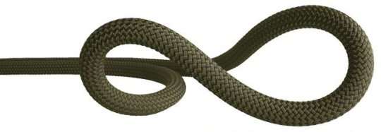 SALE - Hardcore 10,5 mm (30 Meter, olivgrün) - Statikseil 