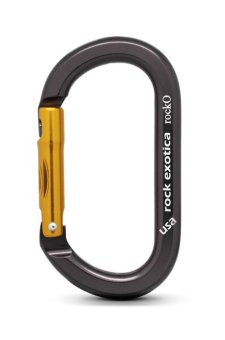 rockO - Karabiner grey | Non-Locker