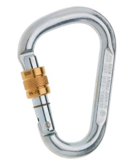 Steel HMS - Karabiner Screw-Lock