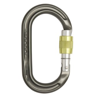 Ultra O - Alukarabiner Screw-Lock | silver