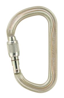 Vulcan - Stahlkarabiner Screw-Lock | gold